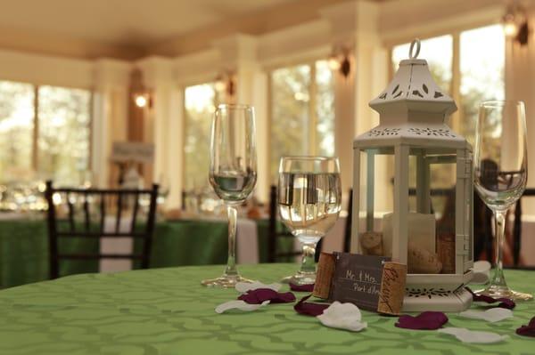 Breaux VIneyards Wedding Place Setting Photo