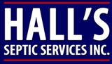 Hall's Septic Service logo