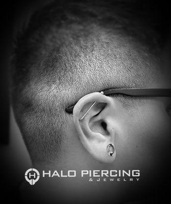 Not built for an Industrial Piercing? If you don't mind having a custom bend and possibly needed several new pieces to heal, we can help!