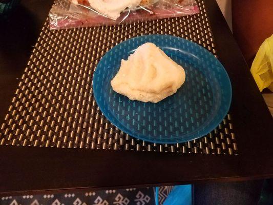 Plain homemade playdough!