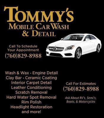 Tommy's Mobile Car Wash & Detail