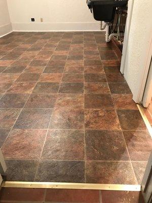 Ceramic Tile Flooring Installation