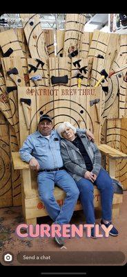 Throne of broken axes. And my grandparents.