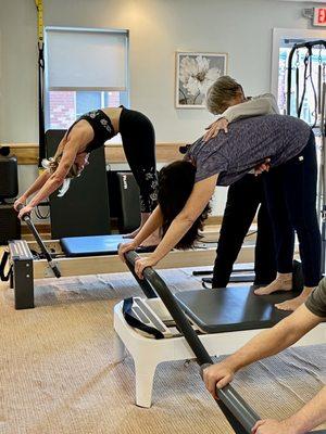 Pilates Reformer at inMotion. Pilates@inMotionFW.com