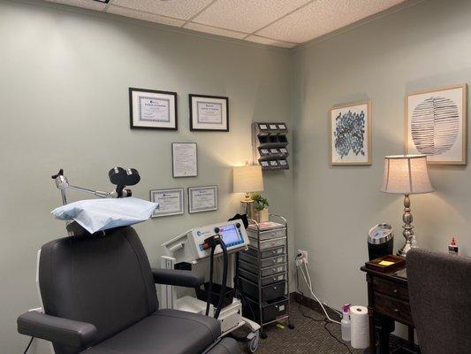 One of our treatment rooms.