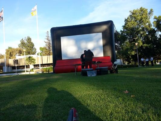 Movie outdoor for summer