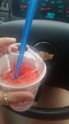 Free slurpee on 7/11