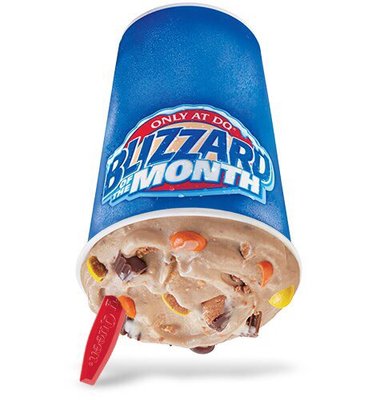 Reese's pieces blizzard