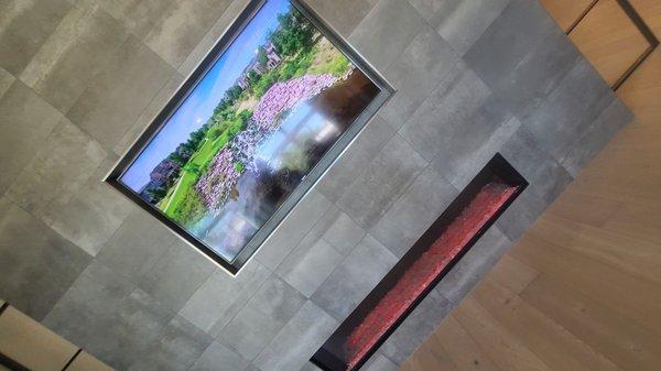 D' Fireplace & TV wall Lusitano ranch Friyay October 15, 2021