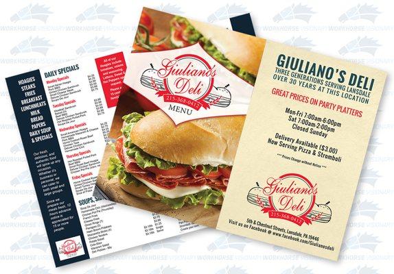 Giuliano's Deli Menu - Lansdale, PA