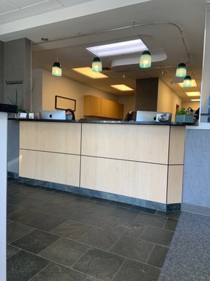 reception desk