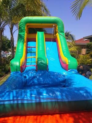 Water slide listos para su evento