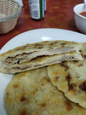 Pork pupusa