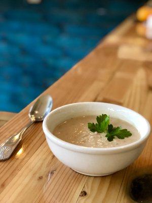 Creamy Potato Leek soup