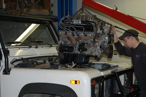 Land Rover Restoration is a large part of our business, a common upgraded is engine and regearing to provide more power an enjoyment.