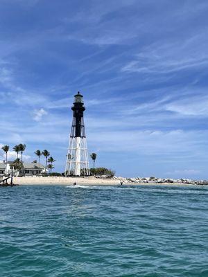 Hillsboro inlet from their Pompano location.