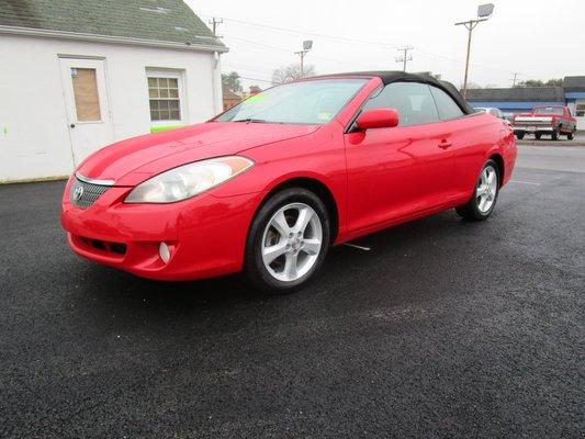 2006 Toyota solara SE Conv One Owner new timing belt and water pump 99k miles $7988 VADLR