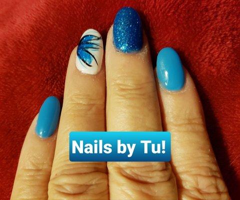 Great place to get your nails done! Very well priced. Tu is awesome and takes such great care of my nails, Thanks Tu!!!