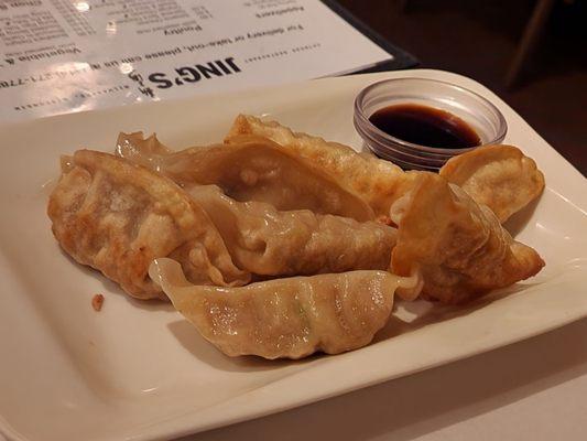 Guotie (potstickers), aka pan fried dumplings