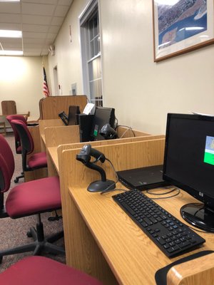 Computers open to the public