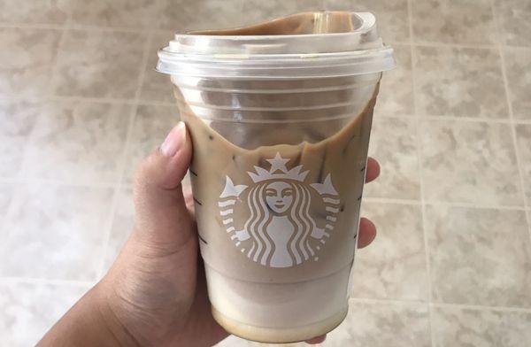 Iced apple crisp macchiato