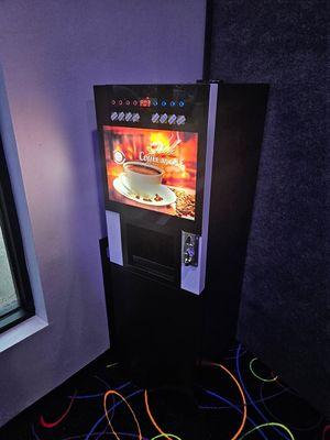 Our complimentary hot beverage vending machine