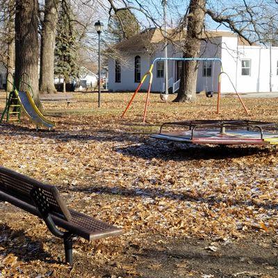 playground and community center