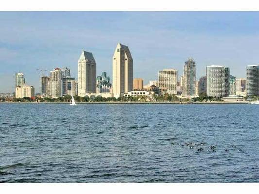 View from the condo on 1st St. on Coronado I sold this year.