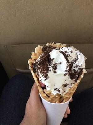 Delicious cone!