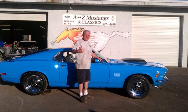 Jerry Simmers - Owner of A to Z Mustangs