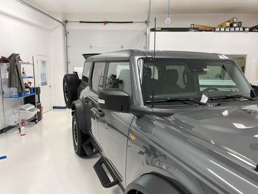 Ceramic Coating  / Paint Protection Film / Window Tinting a 2024 Ford Bronco Badlands