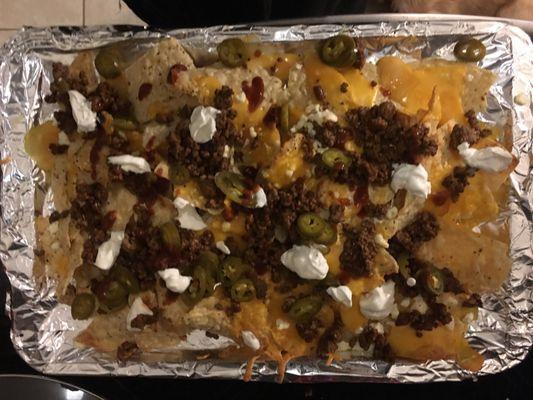 Samichez did not make these nachos, but they could have