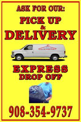 GREAT!!! PICK UP AND DELIVERY SERVICE