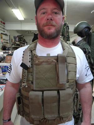 Another happy customer with the start of his custom built chest rig!