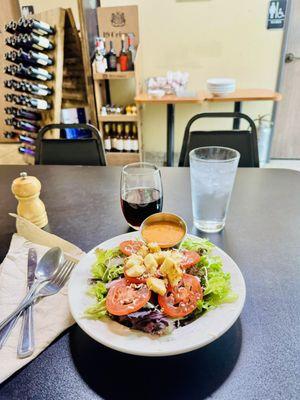 O- Spring Salad - Side with Mango Vinaigrette