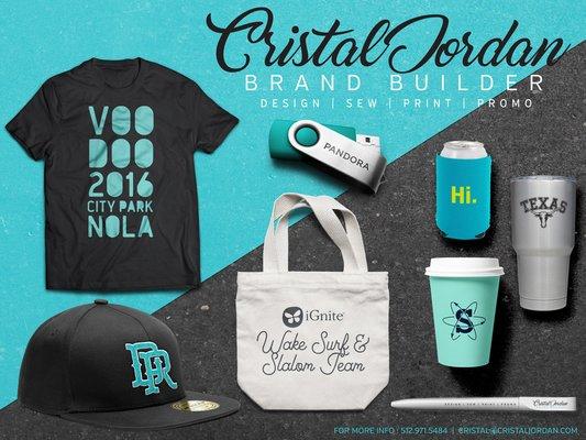 Cristal Jordan - Brand Builder. Here to help you build your brand.