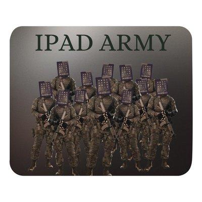 Ipad Army mousepad.