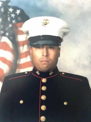 Brian Zuniga - Marine Corps boot camp summer 2002