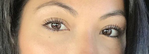 Last two images are my natural lashes. Just curled and mascara applied.