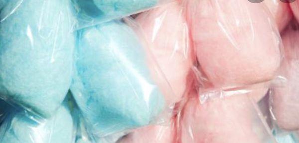 Cotton candy burritos