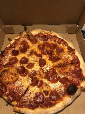 Pepperoni pizza