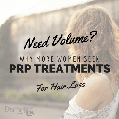 PRP treatments will help improve hair in diameter and quantity.  Non invasive and minimal downtime needed