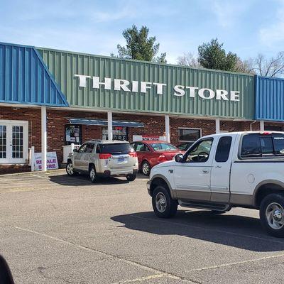 Large thrift store with room upon room of treasures