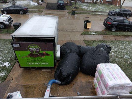 Chicago Attic insulation replacement