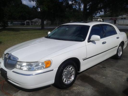 Classic Lincoln Town car