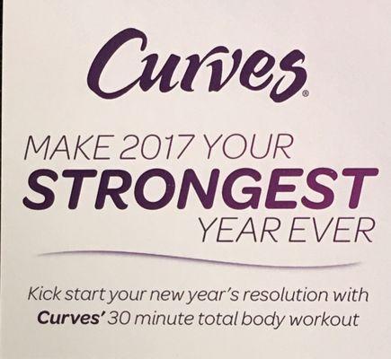 Be one of the first 30 new members to join Curves Richardson in 2017 and join for $1.00!