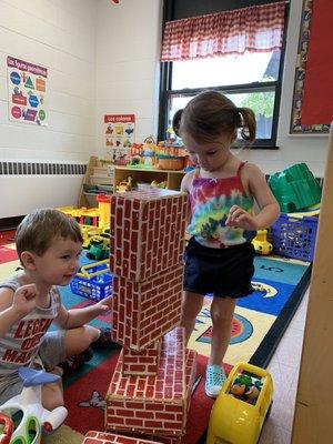 Building in the 2's class!