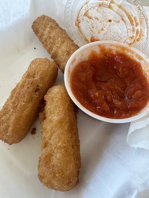 Mozzarella sticks