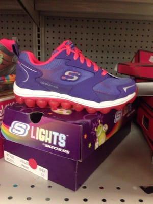 Girl Skechers with memory foam