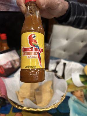 This hot sauce is pretty good -